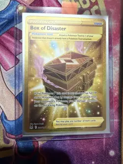 Box of Disaster - 214/196 - Pokemon Lost Origins Secret Rare Card LP - Image 1