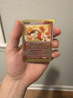 Pokemon EX Dragon Torkoal Reverse Holo Card 12/97 MP Condition - Image 1