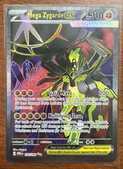 Pokemon TCG Mega Zygarde EX 104/088 Holo Mega EX Pokemon Card 310 HP English - Image 1