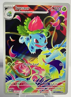 Pokemon TCG Ivysaur 134/132 Secret Rare Card NM/M Condition - Image 1