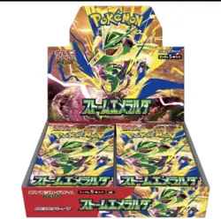With Shrink Pre Order Pokemon card MEGA Storm Emeralda Booster Box M6 J - Image 1