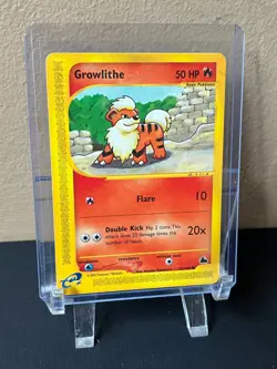 2003 Growlithe 62/144 Pokemon Card - Skyridge Set - Image 1