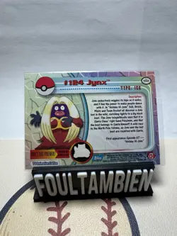 1999 Topps Pokemon Tv Animation Series Jynx #124 Foil Card - Image 2