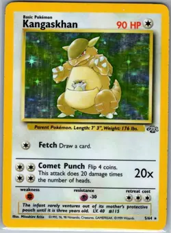 Kangaskhan 5/64 Holo Jungle - Pokemon Card - NM - Image 1