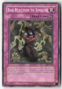 Yugioh - Bad Reaction to Simochi LOD-093 Unlimited - Common - Image 1
