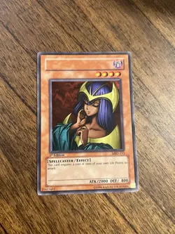 Yu-Gi-Oh! Dark Elf MRD-113 1st Edition - No Name No Imprint Misprint Error - Image 1