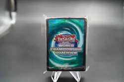 YuGiOh Sleeves World Championship Qualifier WCQ 2014 Teal Sealed - Image 1