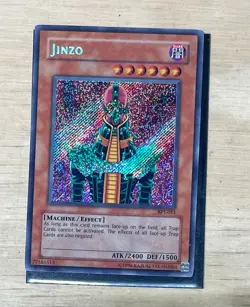 MP Yu-Gi-Oh! TCG Jinzo BPT-011 Limited Secret Rare Card - Image 1