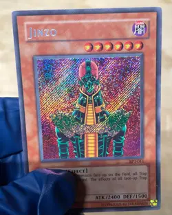 MP Yu-Gi-Oh! TCG Jinzo BPT-011 Limited Secret Rare Card - Image 2