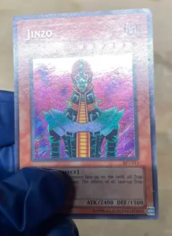 MP Yu-Gi-Oh! TCG Jinzo BPT-011 Limited Secret Rare Card - Image 3