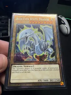 Blue-Eyes White Dragon RA04-EN108 Platinum Secret Rare - 1st Edition Yugioh - Image 2
