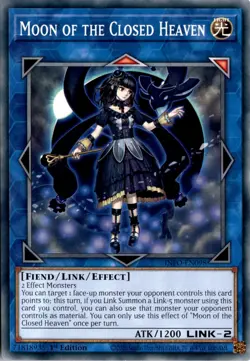 Moon of the Closed Heaven Common LIGHT 1st Edition The Infinite Forbidden Yugioh - Image 1