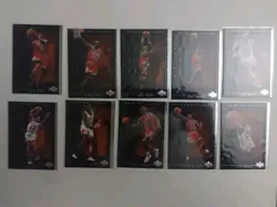 1999-00 Upper Deck Legends Michael Jordan The Best Complete Set 81-90 - Image 1