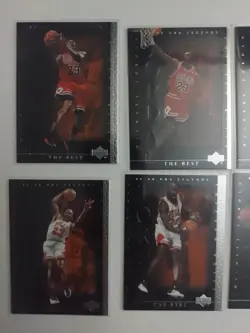 1999-00 Upper Deck Legends Michael Jordan The Best Complete Set 81-90 - Image 2