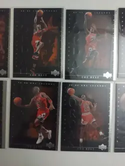 1999-00 Upper Deck Legends Michael Jordan The Best Complete Set 81-90 - Image 3