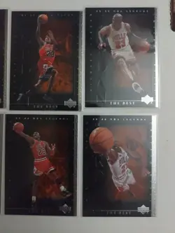 1999-00 Upper Deck Legends Michael Jordan The Best Complete Set 81-90 - Image 4
