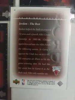 1999-00 Upper Deck Legends Michael Jordan The Best Complete Set 81-90 - Image 5
