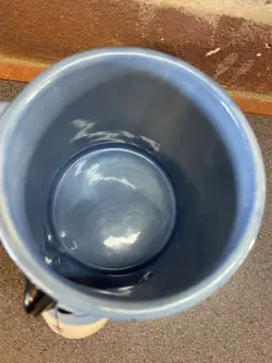 Eeyore 3D Blue Large Coffee Mug Ceramic Cup Disney Store Winnie the Pooh - Image 3