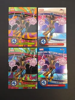 2026 Topps Finest Fantastic Four 65th Anniversary Jack of Hearts - Image 1