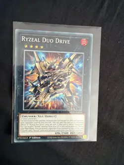 Ryzeal Duo Drive CRBR-EN006 Collector Rare Near Mint 1st Edition Yugioh - Image 1