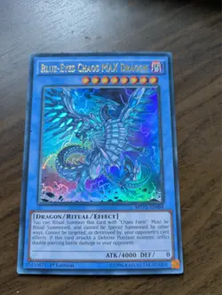 Yu-Gi-Oh! | Blue-Eyes Chaos MAX Dragon | Ultra Rare | MVP1-EN004 | NM | 1st Ed - Image 1