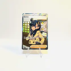 Emma 107/086 Full Art Me04: Chaos Rising Holo Ultra Rare Pokemon Trainer NM - Image 1