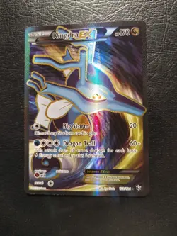Kingdra EX Fates Collide Holo Full Art Ultra Rare Pokemon TCG Card 122/124 - Image 1