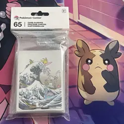 Pokemon Center | Card Sleeves X65 Great Wave Pikachu & Friends 2023 Exclusive - Image 2