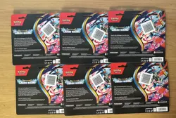 6x Pokemon TCG Chaos Rising Triple Blister New & Sealed - Image 2