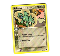 Pokemon Nidorina (Delta Species) 34/101 Dragon Frontiers NM - Image 1