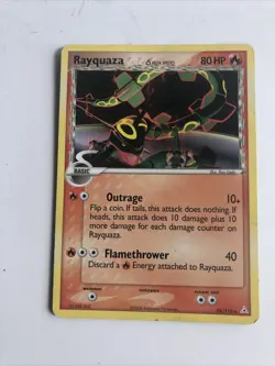 Rayquaza (Delta Species) - 26/110 - Rare Non Holo Holon Phantoms - Image 1