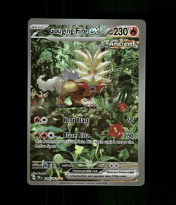Custom HOLO Gouging Fire Card Gouging Fire Ex READ DESCRIPTION BELOW - Image 1