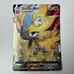 Pokemon TCG Zeraora VMAX GG42/GG70 SWSH: Crown Zenith: Galarian Gallery Holo NM - Image 1