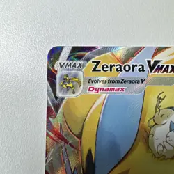 Pokemon TCG Zeraora VMAX GG42/GG70 SWSH: Crown Zenith: Galarian Gallery Holo NM - Image 2
