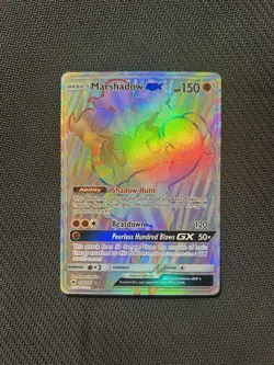 Pokemon TCG Marshadow GX 156/147! NM Condition! See Description! - Image 1