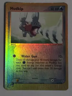 Pokemon TCG Mudkip Common Reverse Holo Dragon 65/97 - Image 1