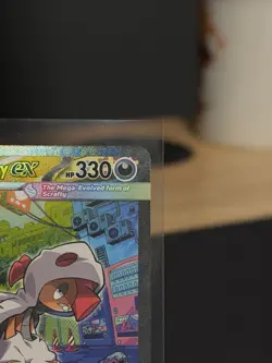 Mega Scrafty ex 285/217 Special Illustration Rare Ascended Heroes Pokemon NM - Image 3