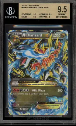 Pokemon M Charizard EX XY Flashfire Holo Rare #69 BGS 9.5 - Image 1