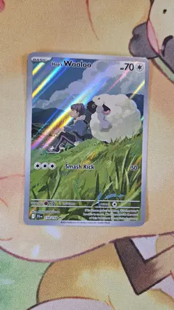 Hop's Wooloo 170/159 Illustration Rare Journey Together Pokemon Holo NM - Image 1