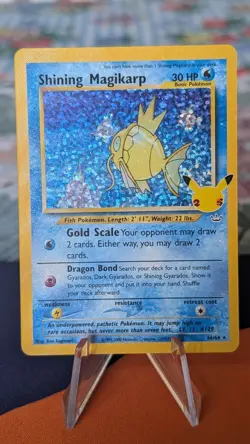 Pokemon Shining Magikarp 66/64 Celebrations 25th Anniversary Holo NM/M - Image 1