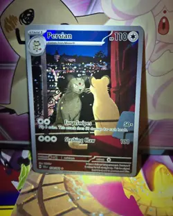 Persian 078/064 SV: Shrouded Fable Full Art IR Pokemon NM - Image 5