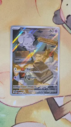 Espurr 095/088 Illustration Rare Holo Full Art SV05 Temporal Forces English NM - Image 1