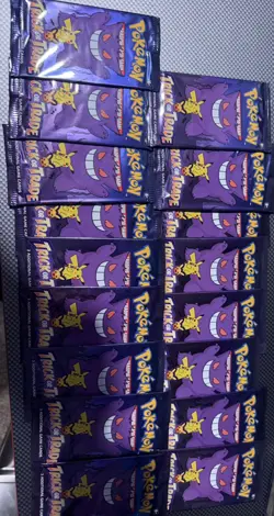 Pokemon 2022 Halloween Trick or Trade 17 New Sealed Packs () - Image 1