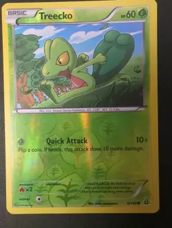 Treecko 6/160 - Primal Clash - Reverse Holo - Pokemon TCG - HP - Image 1