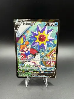 Pokemon TCG Starmie v Astral Radiance Full Art TG13/TG30 | Heavily Played - Image 1