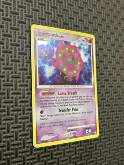 Pokemon TCG Spiritomb 16/146 Ultra Rare Holo Card MP - Image 2