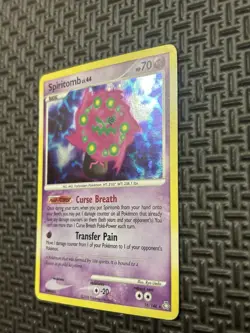 Pokemon TCG Spiritomb 16/146 Ultra Rare Holo Card MP - Image 3