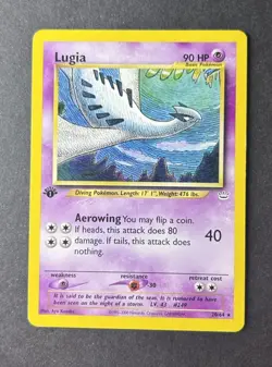 Pokemon Neo Revelation - Lugia 20/64 1st Edition - Image 3