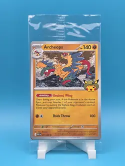 Pokemon Fossil Museum Exclusive Promo - Archeops #051/086 SEALED - Image 1