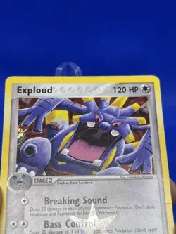 2004 Pokemon EX Hidden Legends Loudred 39/101 Reverse Holo Uncommon DMG - Image 3